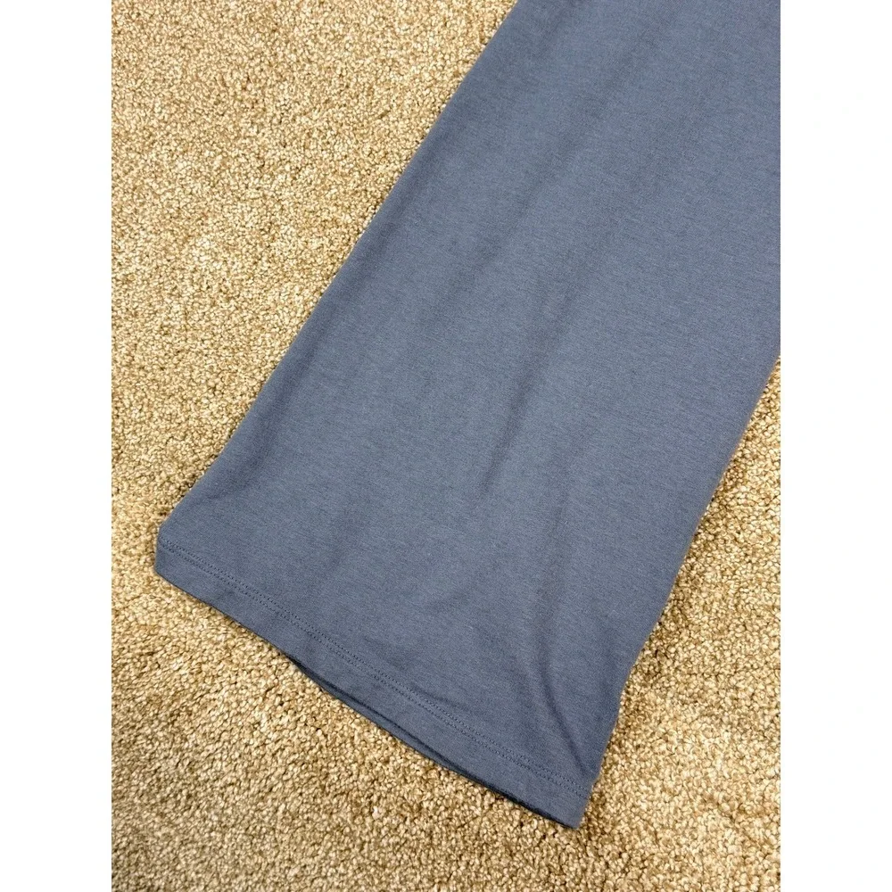 Mills by Millie Bobby Brown Foldover Womens Yoga Pants‎ XS Grey Flare Athleisure